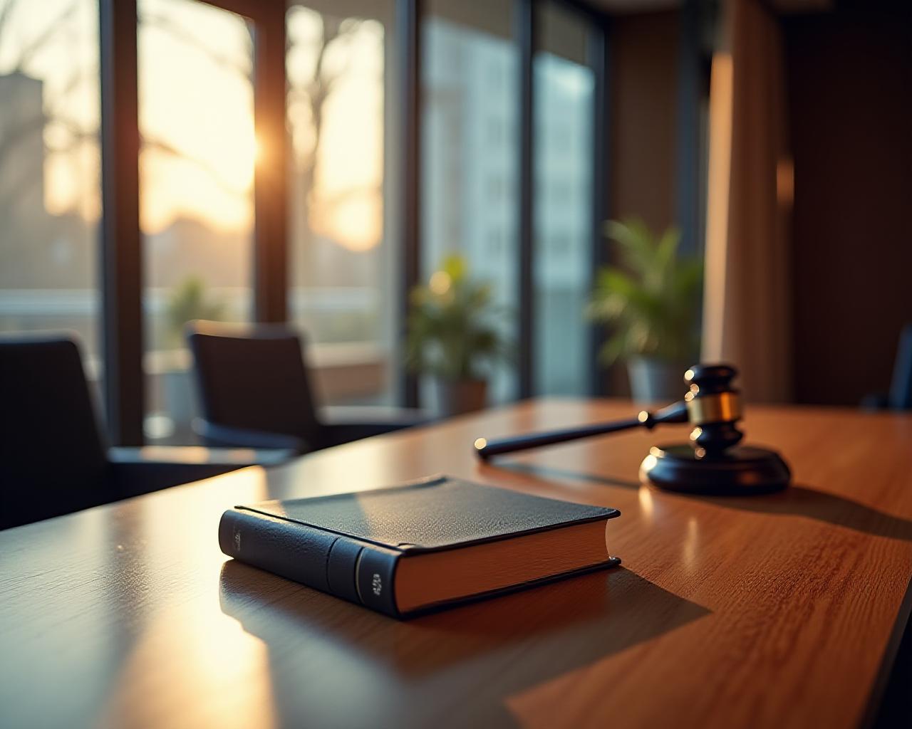 Detall d'un despatx legal modern a Barcelona