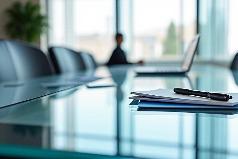 Sala de reunions de Carmesí Legal a Barcelona