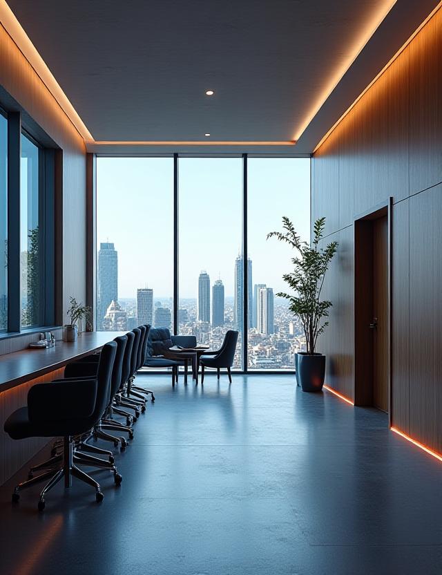 Modern legal office in Barcelona